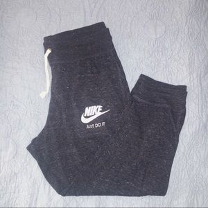Heather Gray Nike Joggers